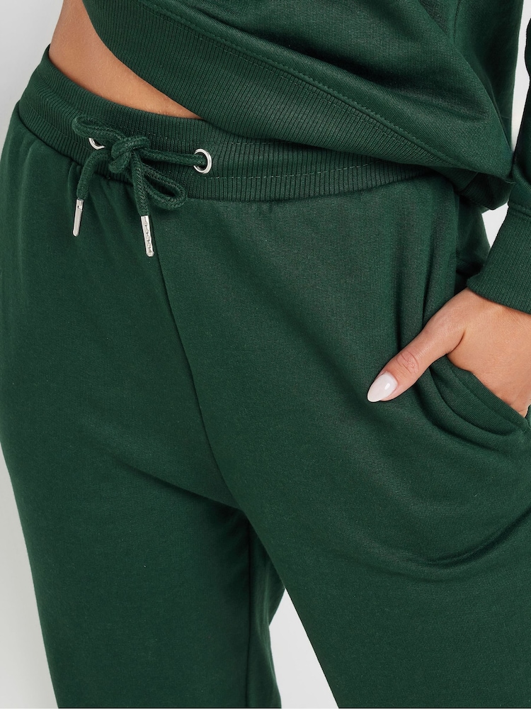 PixieGirl Petite Green Cuffed Joggers - Image 4 of 5