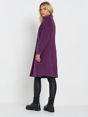 M&Co Purple Petite City Coat - Image 3 of 5