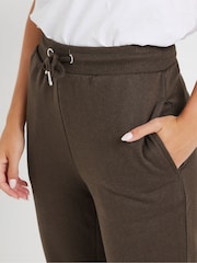 PixieGirl Petite Brown Cuffed Joggers - Image 4 of 5