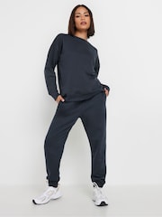 PixieGirl Petite Blue Cuffed Joggers - Image 1 of 5