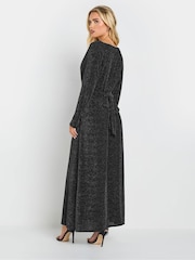 M&Co Black Petite Long Sleeve Brillo Dress - Image 3 of 5