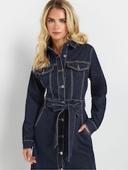 M&Co Petite Denim Dress - Imagen 4 de 5