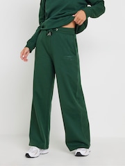 PixieGirl Petite Green Athleisure Wide Leg Joggers - Image 2 of 5