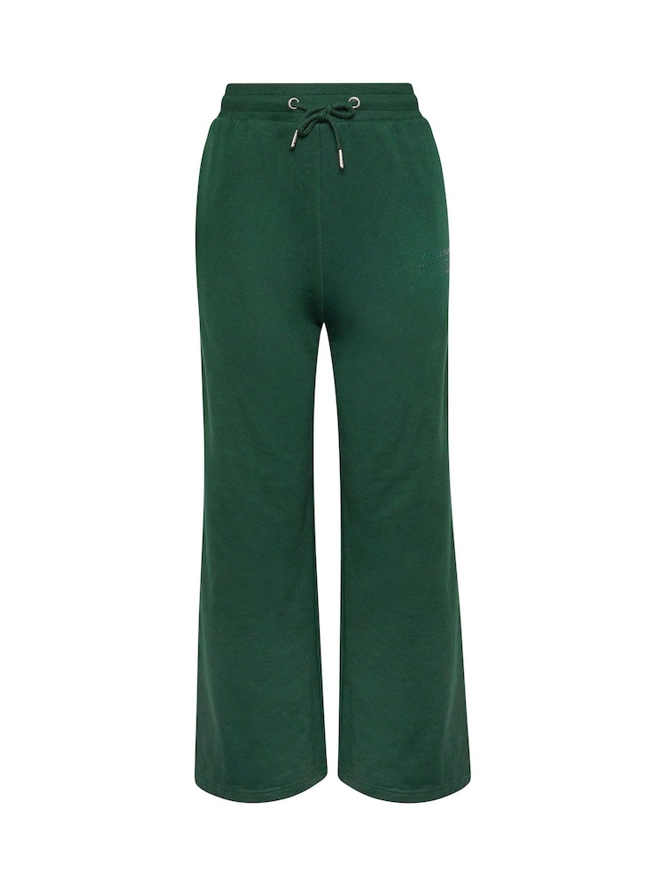 PixieGirl Petite Green Athleisure Wide Leg Joggers - Image 5 of 5