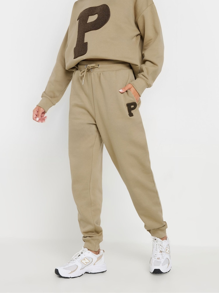 PixieGirl Petite Natural Applique Joggers - Image 2 of 5