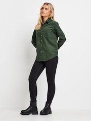 PixieGirl Petite Green 100% Cotton Corduroy Shirt - Image 2 of 5