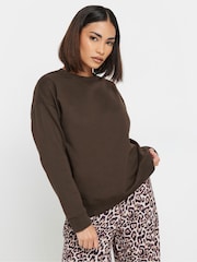 PixieGirl Petite Brown Chocolate Sweatshirt - Image 1 of 5