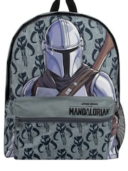 Character Grey Star Wars Mandalorian Backpack - Image 1 of 9