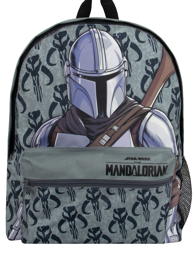 Character Grey Star Wars Mandalorian Backpack - Image 1 of 9