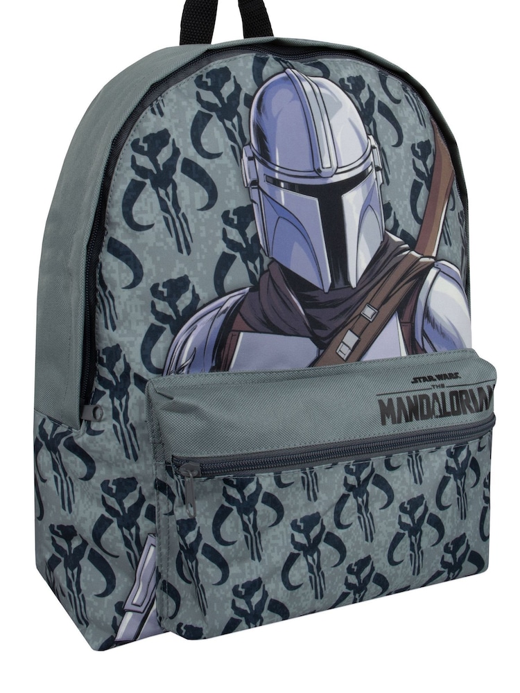 Character Grey Star Wars Mandalorian Backpack - Image 2 of 9
