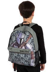 Character Grey Star Wars Mandalorian Backpack - Image 6 of 9