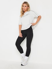 PixieGirl Petite White Sporty 100% Cotton T-Shirt - Image 3 of 6