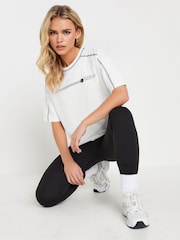 PixieGirl Petite White Sporty 100% Cotton T-Shirt - Image 4 of 6