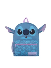 Character Blue Disney Lilo And Stitch Backpack With 3D Ears - Image 1 of 10