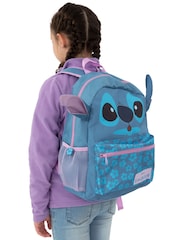 Character Blue Disney Lilo And Stitch Backpack With 3D Ears - Image 10 of 10