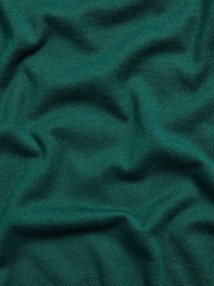 Duchamp Green Duchamp Long Sleeve Knit Polo Shirt - Image 5 of 5