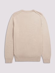 Duchamp Light Grey Crew Neck Knit Jumpers - Image 2 of 5