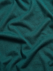 Duchamp Green Duchamp Quarter Zip Funnel Neck Black Jumper - Image 5 of 5