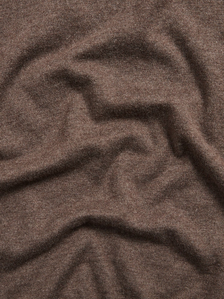 Duchamp Brown Crew Neck Knit Jumpers - Image 5 of 5