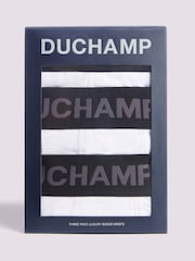 Duchamp White Duchamp Luxury Cotton Boxer White Briefs 3 Pack - Image 2 of 4