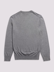 Duchamp Grey Crew Neck Knit Jumpers - Image 2 of 5