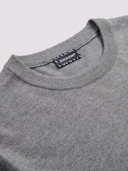 Duchamp Grey Crew Neck Knit Jumpers - Image 3 of 5