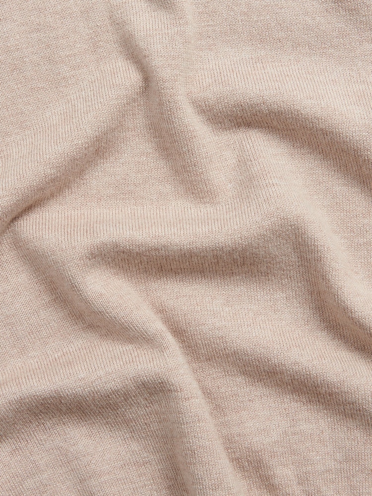 Duchamp Cream Duchamp Long Sleeve Knit Polo Shirt - Image 5 of 5 Duchamp Cream Duchamp Long Sleeve Knit Polo Shirt - Image 5 of 5
