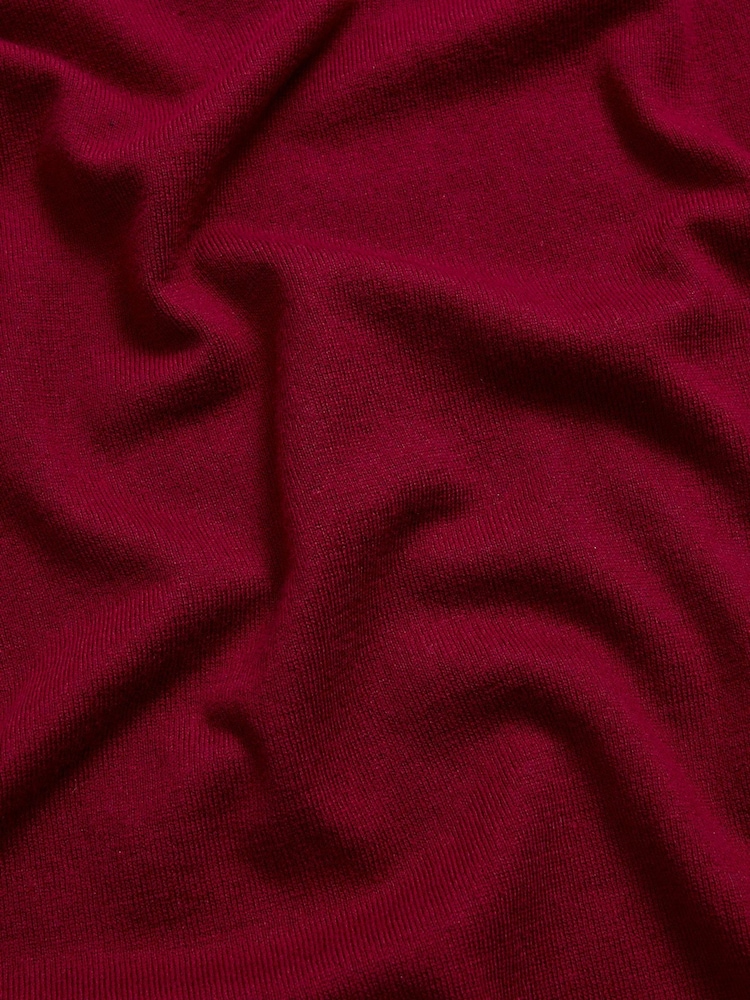 Duchamp Red Duchamp Quarter Zip Funnel Neck Black Jumper - Image 5 of 5