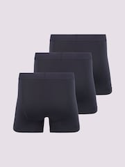 Duchamp Blue Duchamp Luxury Cotton Boxer White Briefs 3 Pack - Image 3 of 4