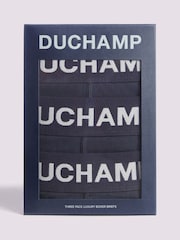 Duchamp Blue Duchamp Luxury Cotton Boxer White Briefs 3 Pack - Image 4 of 4