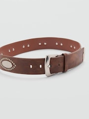 Mango Brown Western Belt - Image 2 of 4