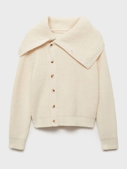Mango Cream Asymetric Sweater - Image 6 of 7