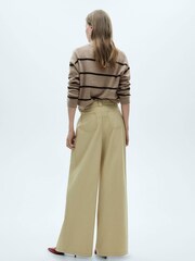 Mango Brown Knit Striped Sweater - Image 3 of 6