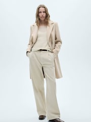 Mango Brown Dali Coat - Image 1 of 7