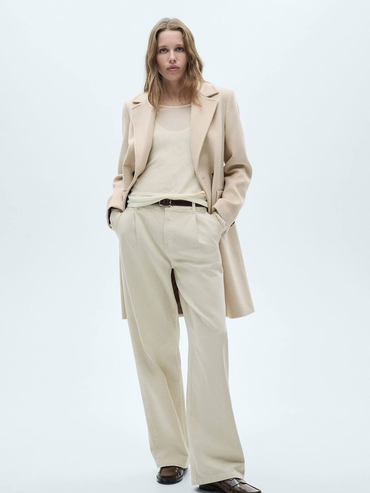 Mango Brown Dali Coat - Image 1 of 7