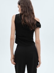 Mango Black Party Off The Shoulder Top - Image 2 of 7