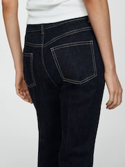 Mango Black Violet High-Rise Flared Jeans - Image 5 of 7