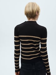 Mango Cream Sweater With Shoulder Buttons - Image 3 of 6