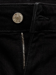 Mango Black Alex Mid Rise Flared Jeans - Image 7 of 7