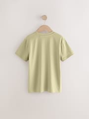 Khaki Green Regular Fit Short Sleeve T-Shirt (3-16yrs) - Image 2 of 4