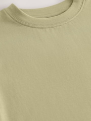 Khaki Green Regular Fit Short Sleeve T-Shirt (3-16yrs) - Image 4 of 4