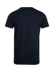 Weird Fish Blue Weird Fish Blue Tidal 100% Cotton Short Sleeve Branded T-Shirt - Image 5 of 5