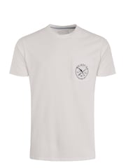 Weird Fish Cream Weird Fish Cream Tidal Short Sleeve Branded T-Shirt - Image 5 of 6