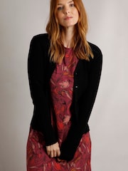 Weird Fish Pink Starshine Printed Jersey Dress - Image 3 of 6