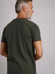 Weird Fish Green Fished Branded 100% Cotton T-Shirt - Image 2 of 6