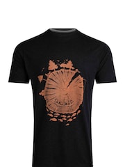 Weird Fish Black Weird Fish Woodsman Eco Graphic T-Shirt - Image 4 of 5