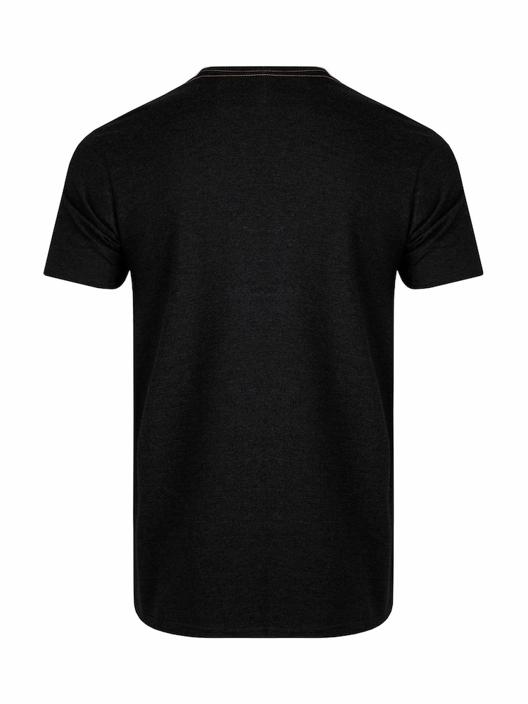 Weird Fish Black Weird Fish Woodsman Eco Graphic T-Shirt - Image 5 of 5