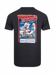 Weird Fish Blue Weird Fish Quack To The Future Heritage Wash Artist 100% Cotton T-Shirt - Image 7 of 7