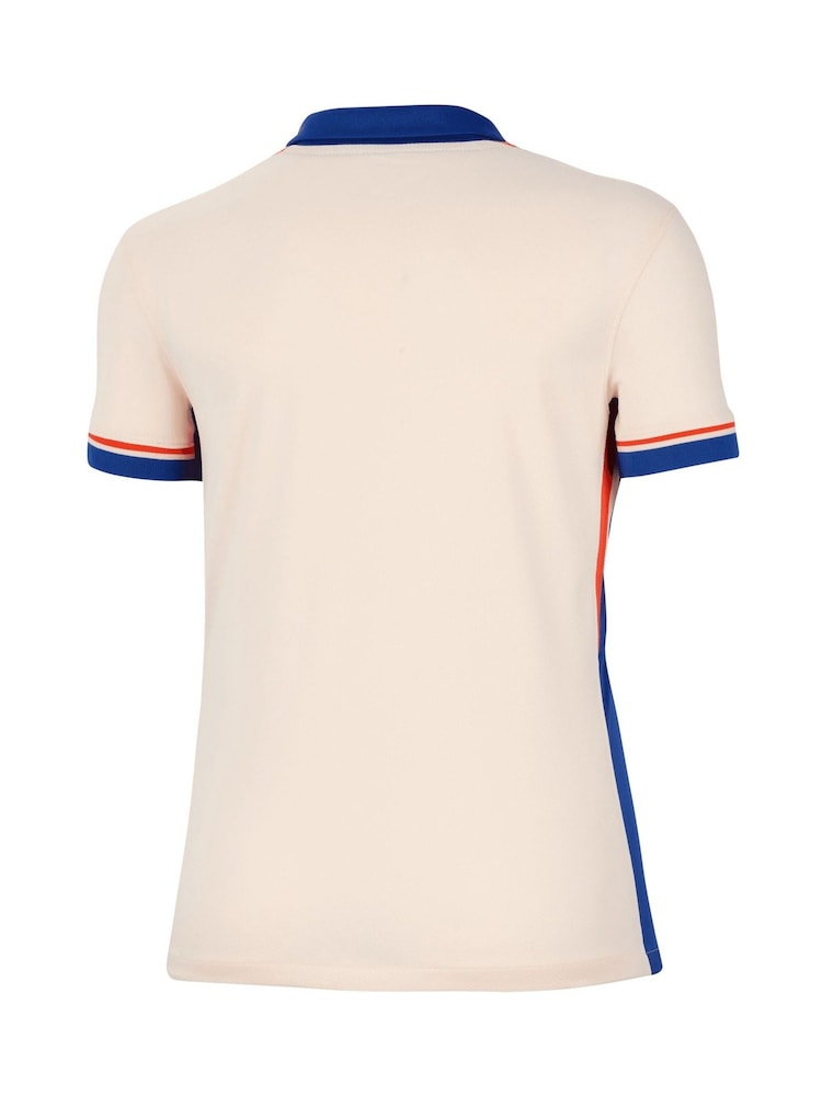 Nike Cream Womens Chelsea Away Stadium Shirt 2024-25 - Image 3 of 3