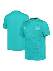 Castore Blue Kids Everton Away Goalkeeper Shirt 2024-25 - Image 1 of 3